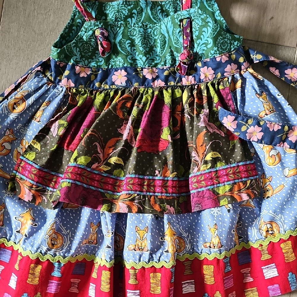 Matilda Jane Multicolor Layered Kids Dress